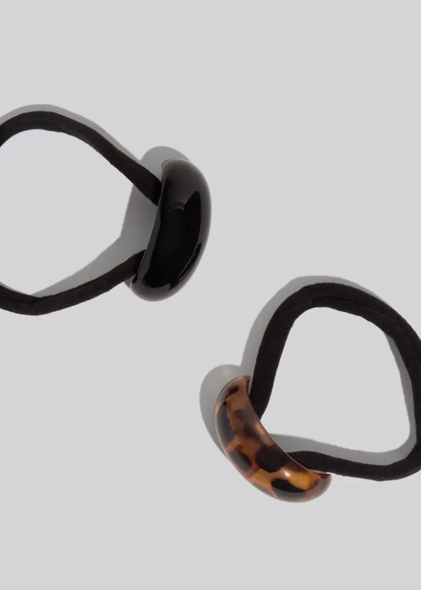 Black & Tort Cloud Cuffs