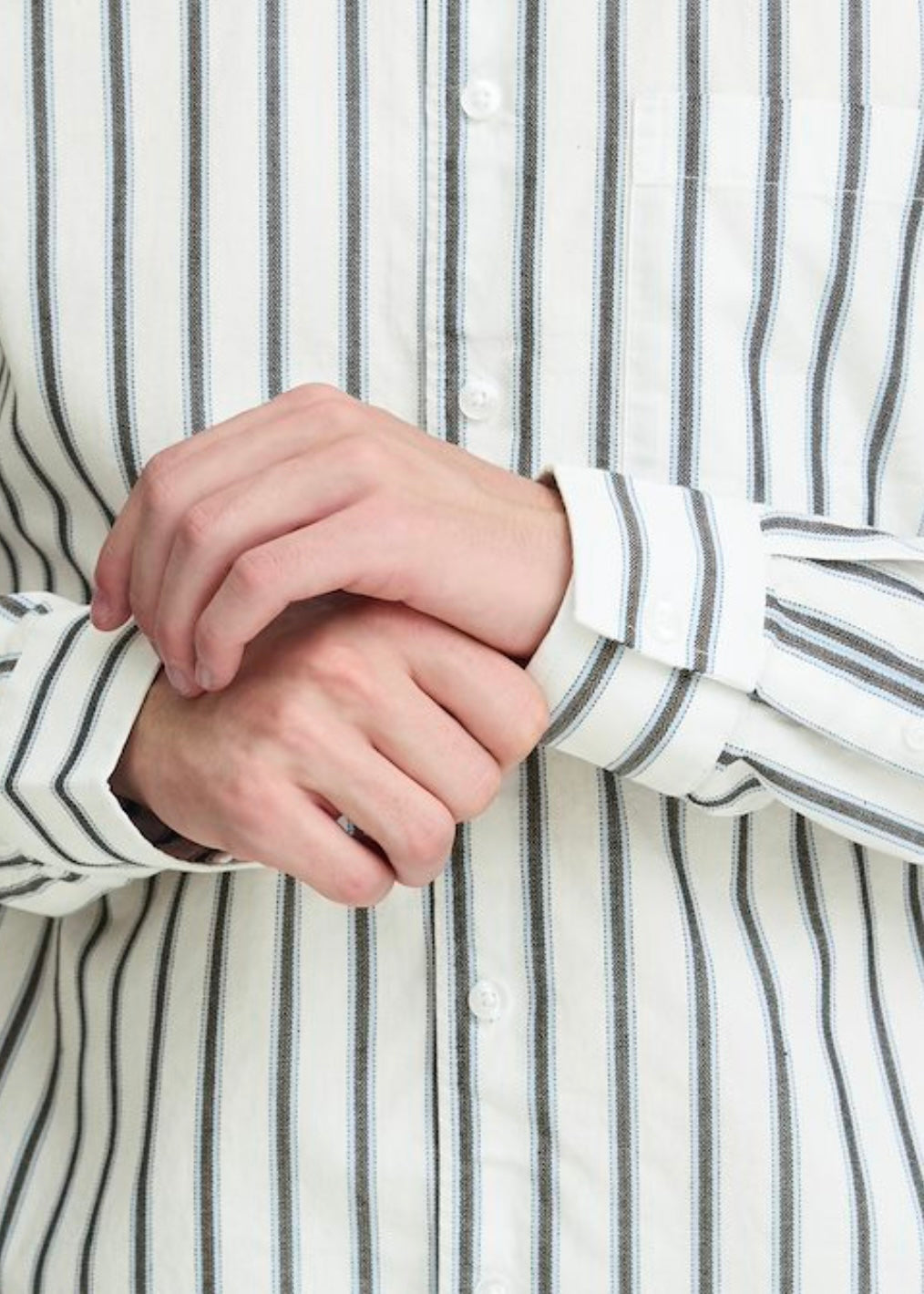 Alvin Dobby Striped Shirt