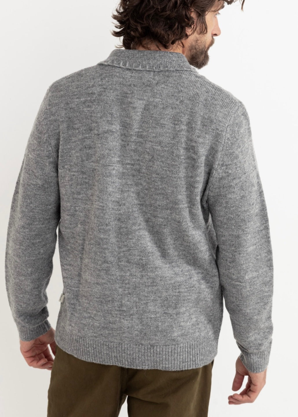 Mohair Whip Stitch Knit Sweater