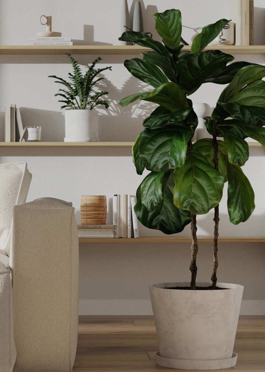Tapered Signature Stone Planter
