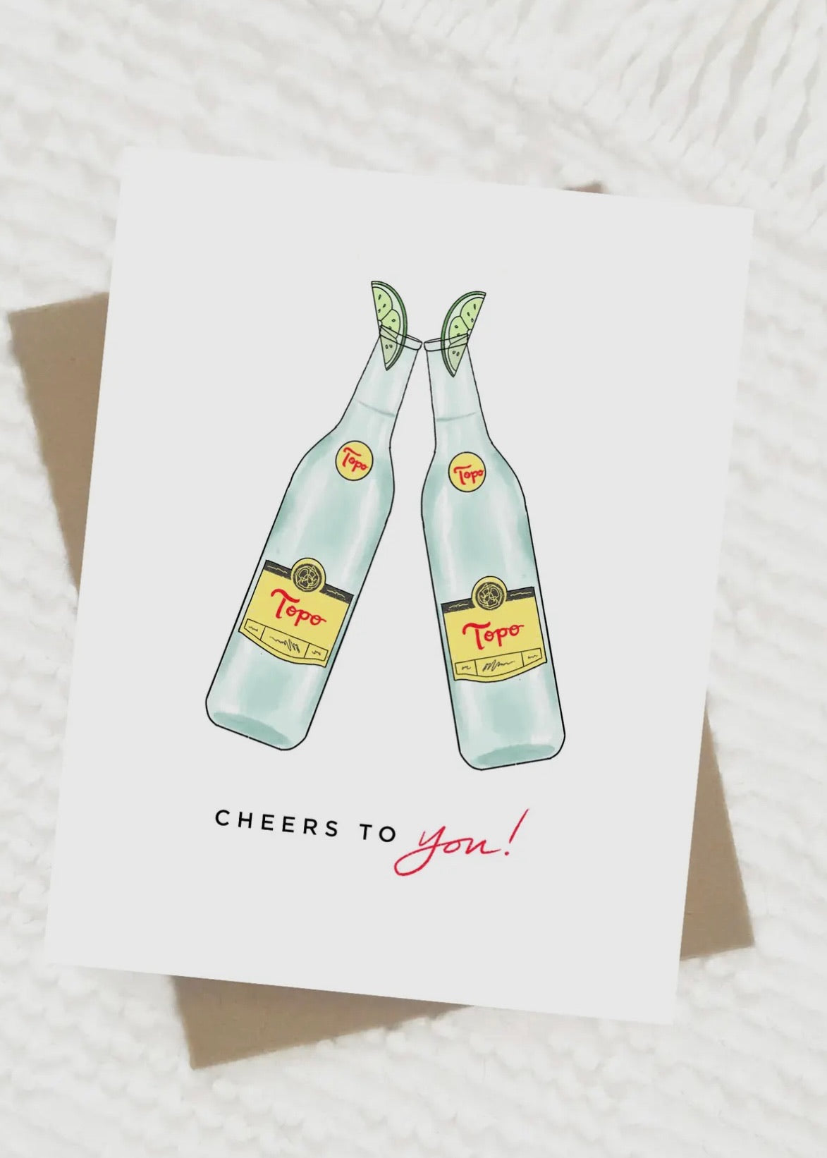 Topo Cheers Card