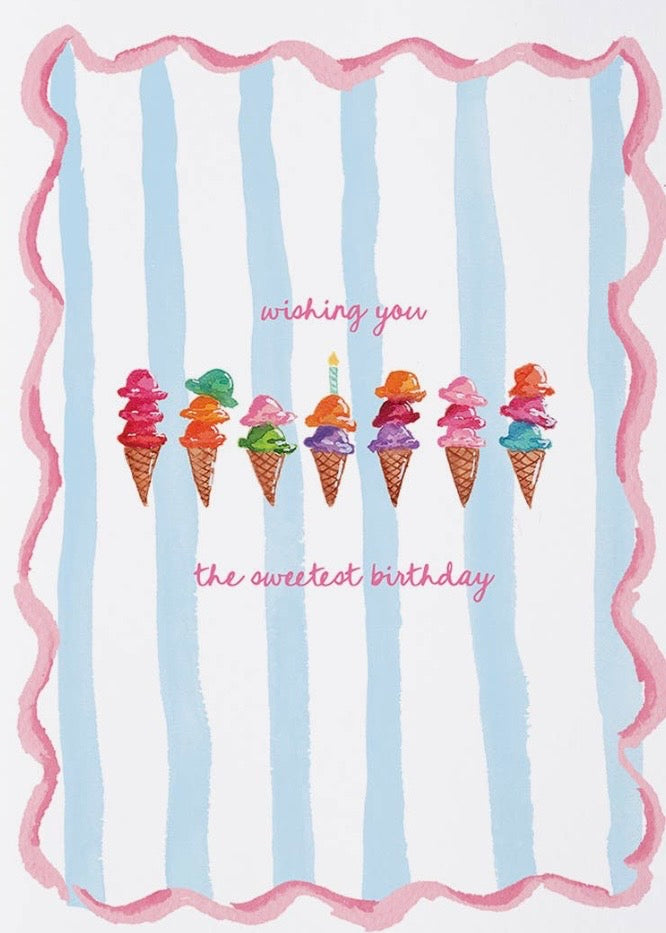 Ice Cream Card