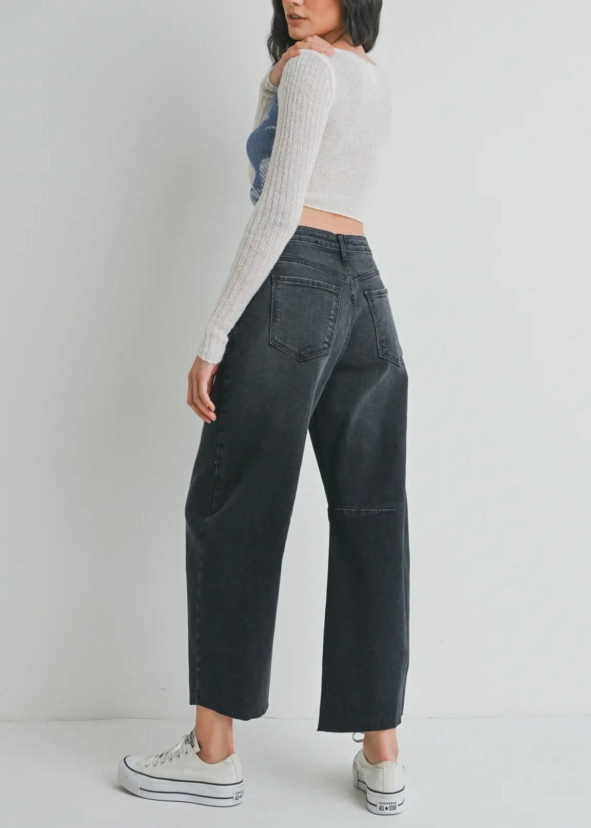 Barrel Jean w/ Seams