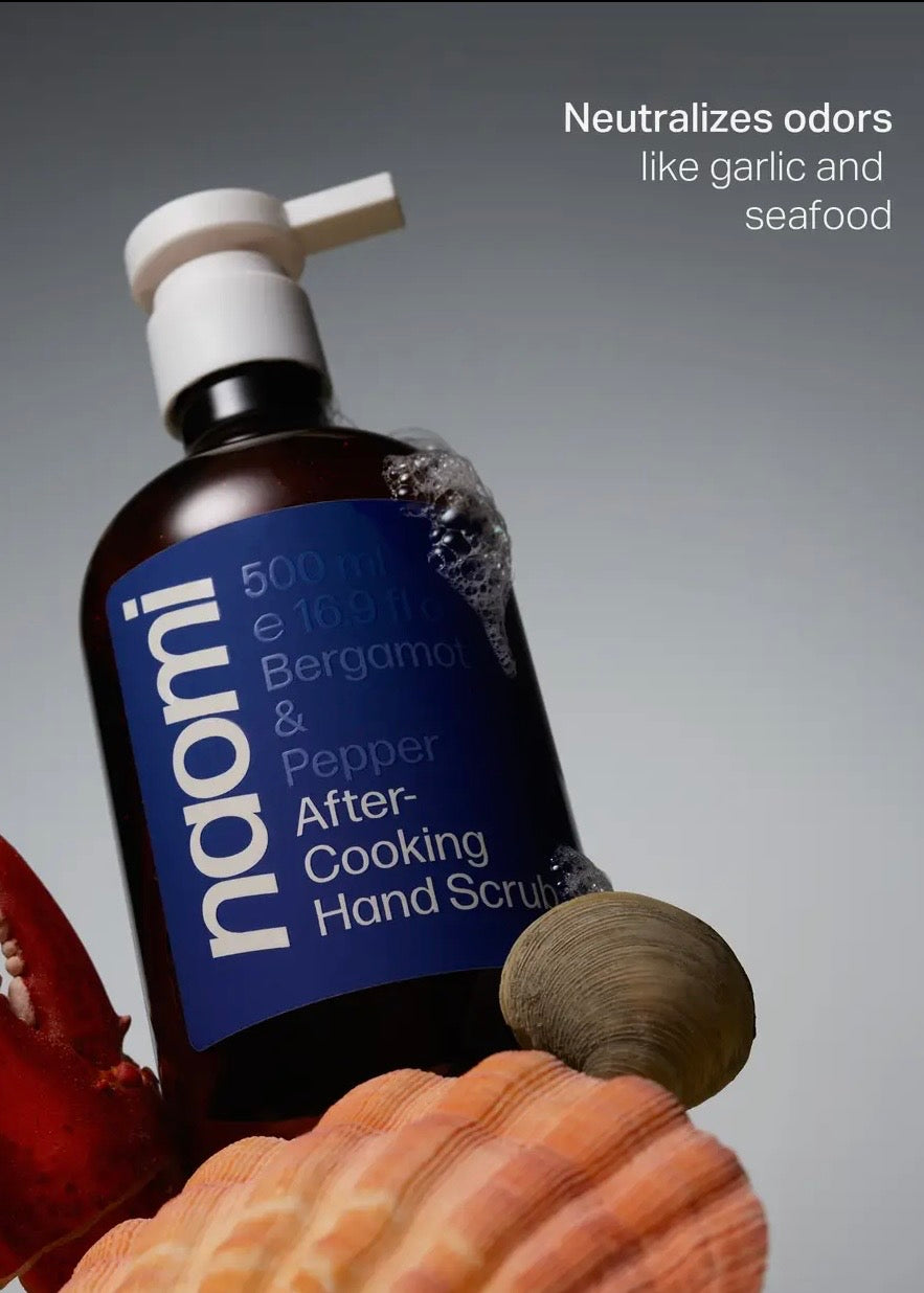 Naomi After-Cooking Hand Scrub: Bergamot & Pepper