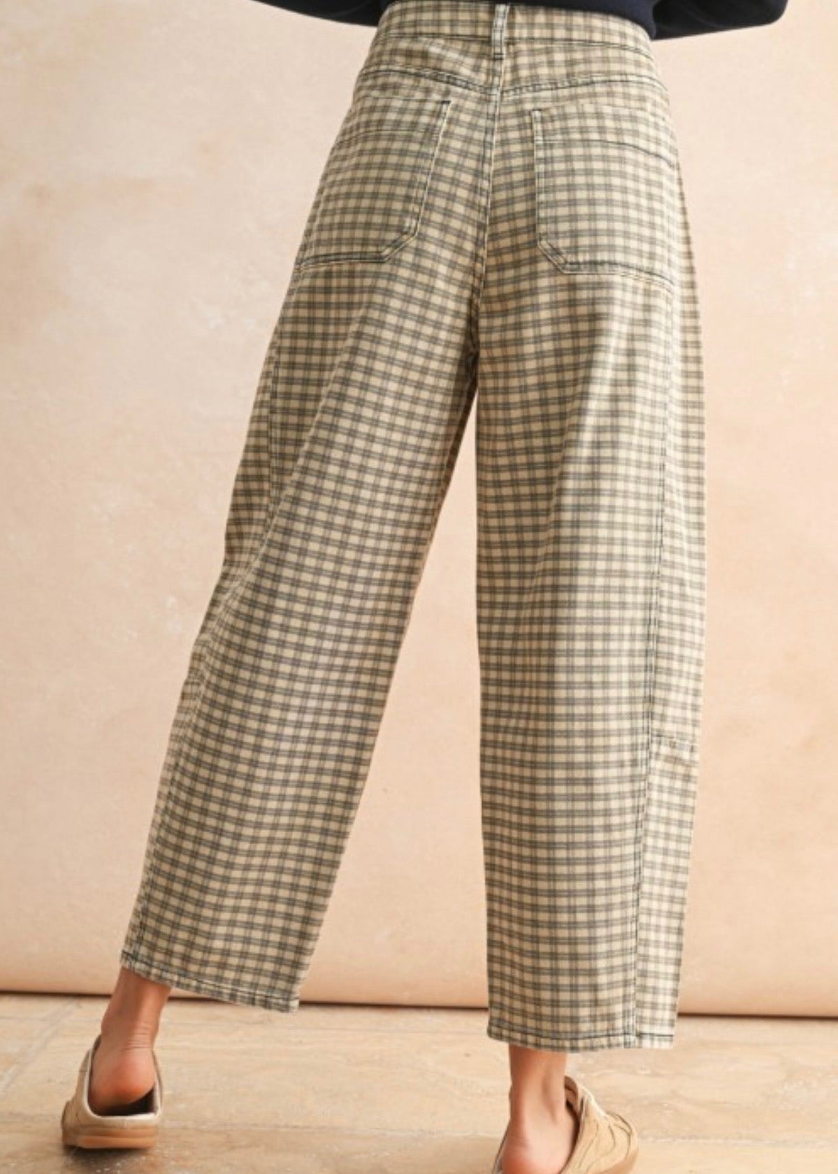 Abby Check Pant