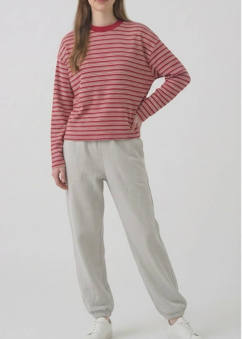 Relaxed Stripped T Shirt