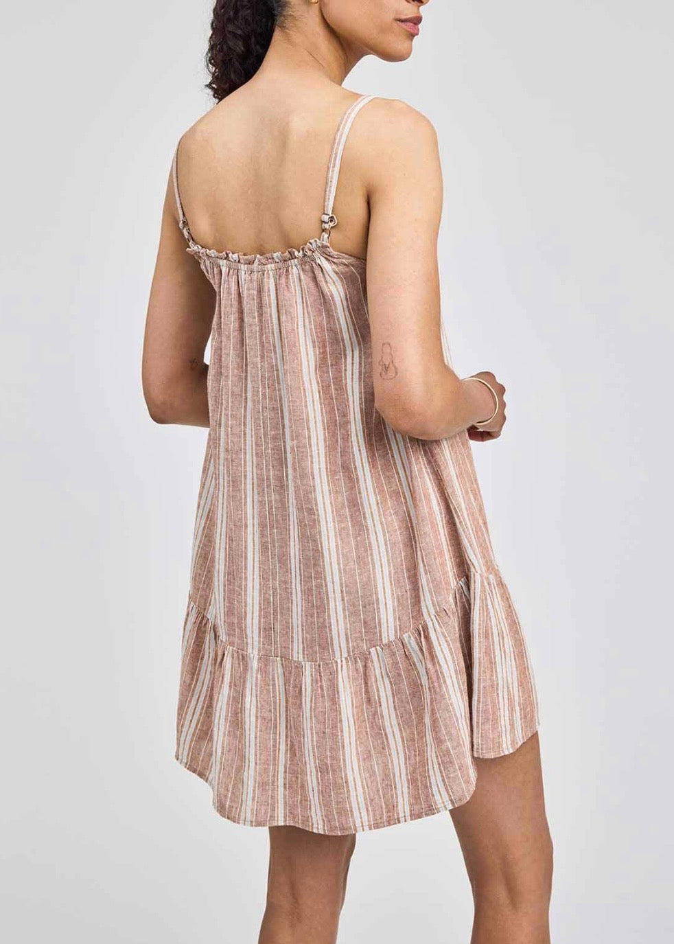 Stephanie Striped Mini Dress