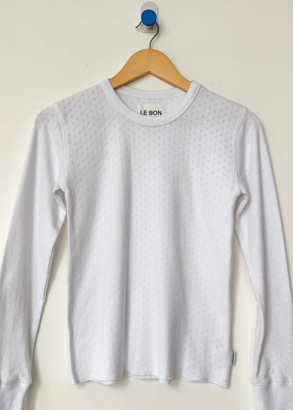 Pointelle Fundamental Tee