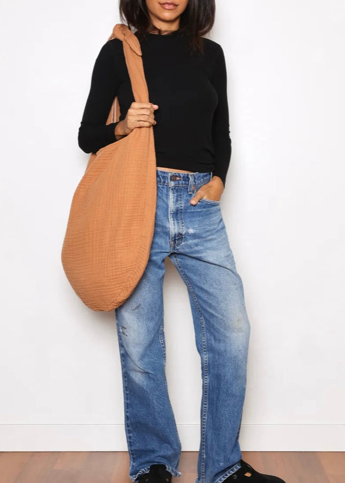 The Aelin Muslin Saddle Bag