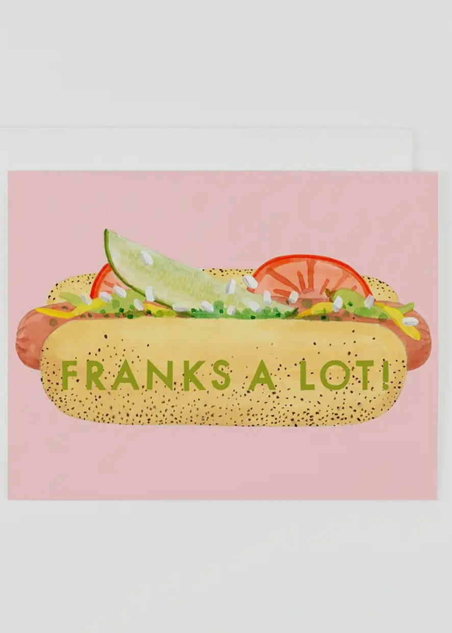 Franks A Lot! Card