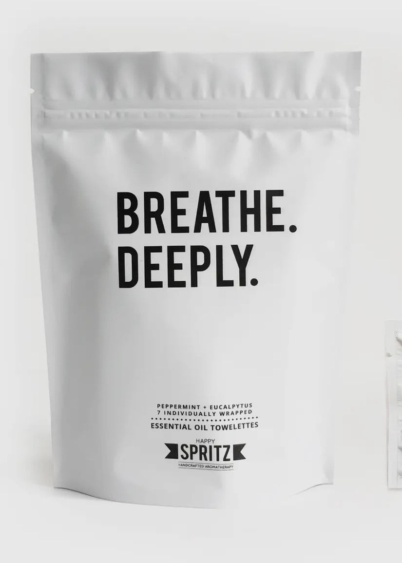 Breathe Deeply Essential Oil Towelette