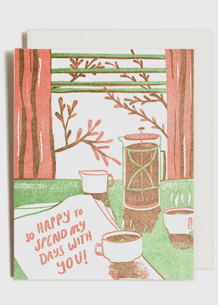 So Happy Greeting Card