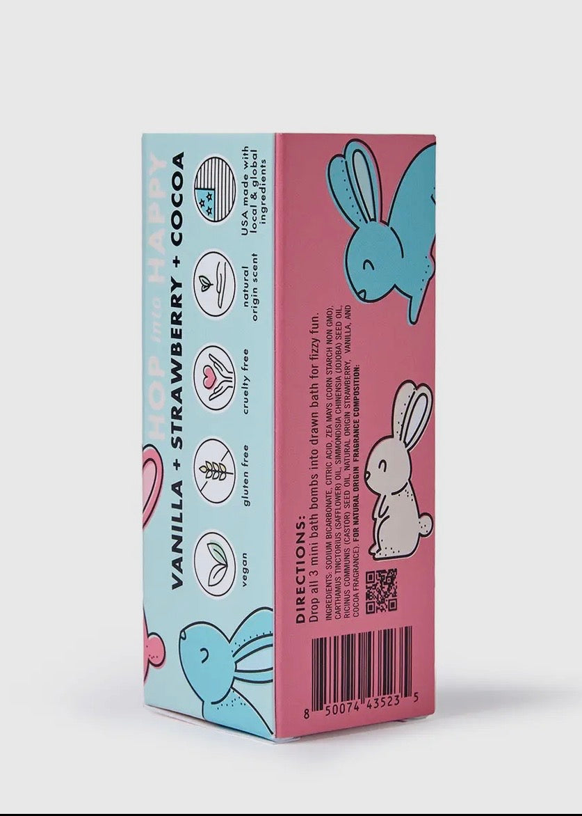 Bunny Bath Bomb Trio