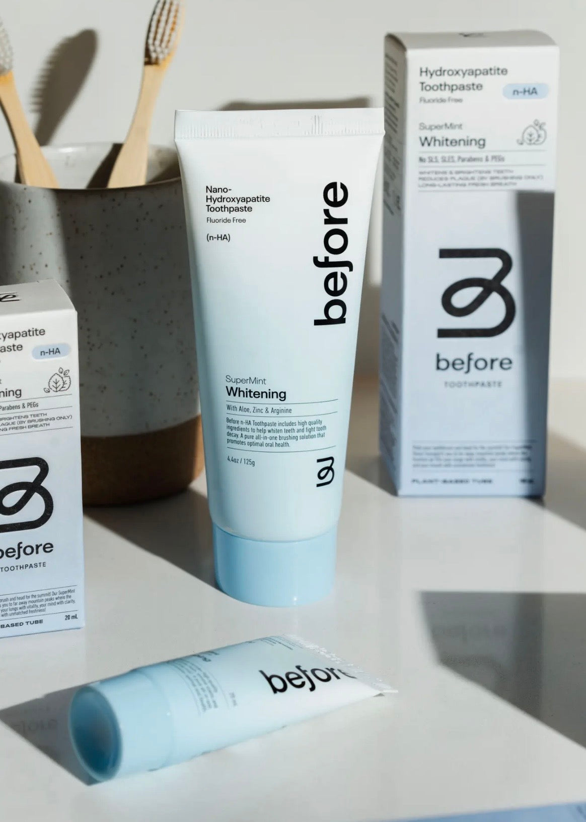 Nano-Hydroxyapatite Supermint Whitening Toothpaste