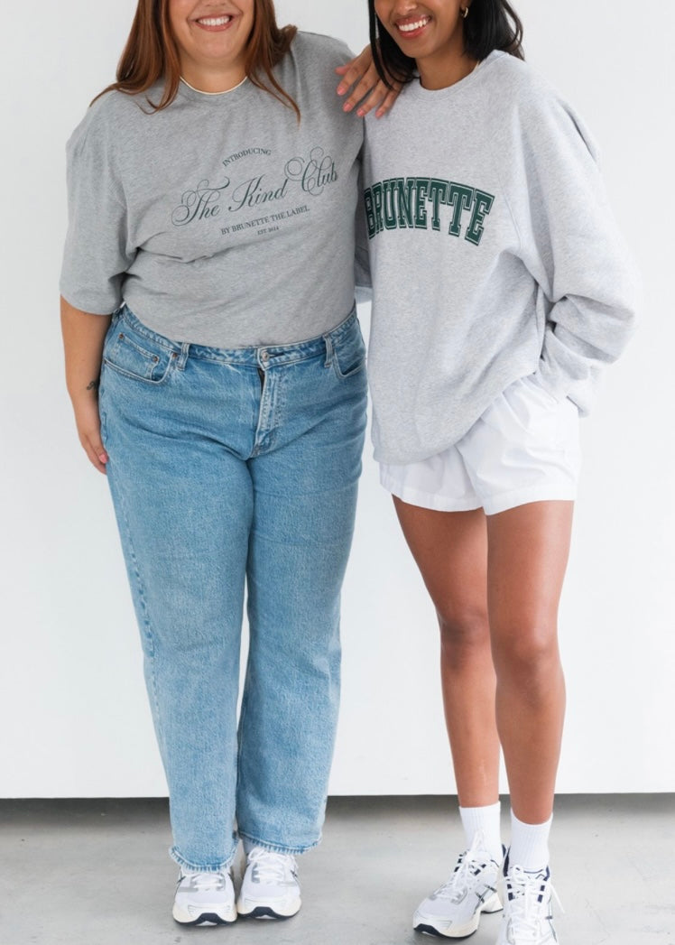 Kind Club Melange Boxy Tee