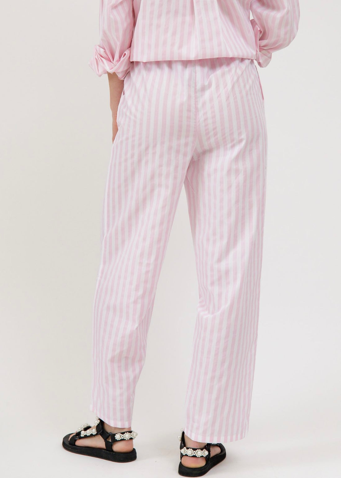 Poplin Drawstring Pants