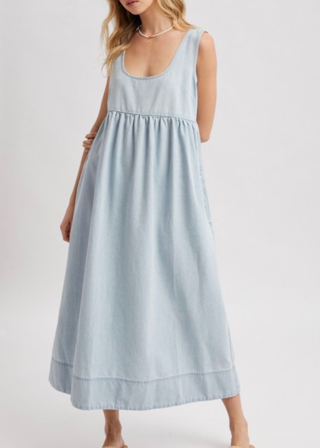 Pals Denim Midi Dress