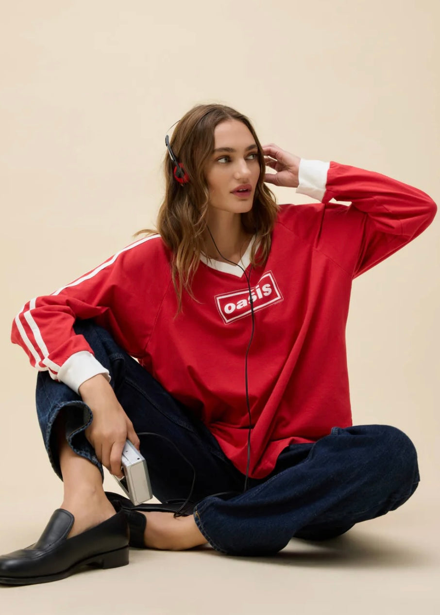 Oasis Box Logo Longsleeve