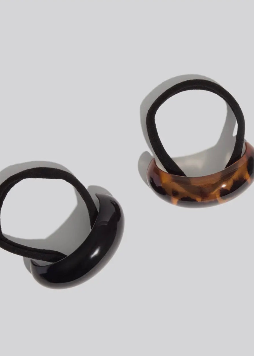 Black & Tort Cloud Cuffs