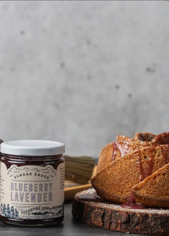 Blueberry Lavender Sundae Sauce