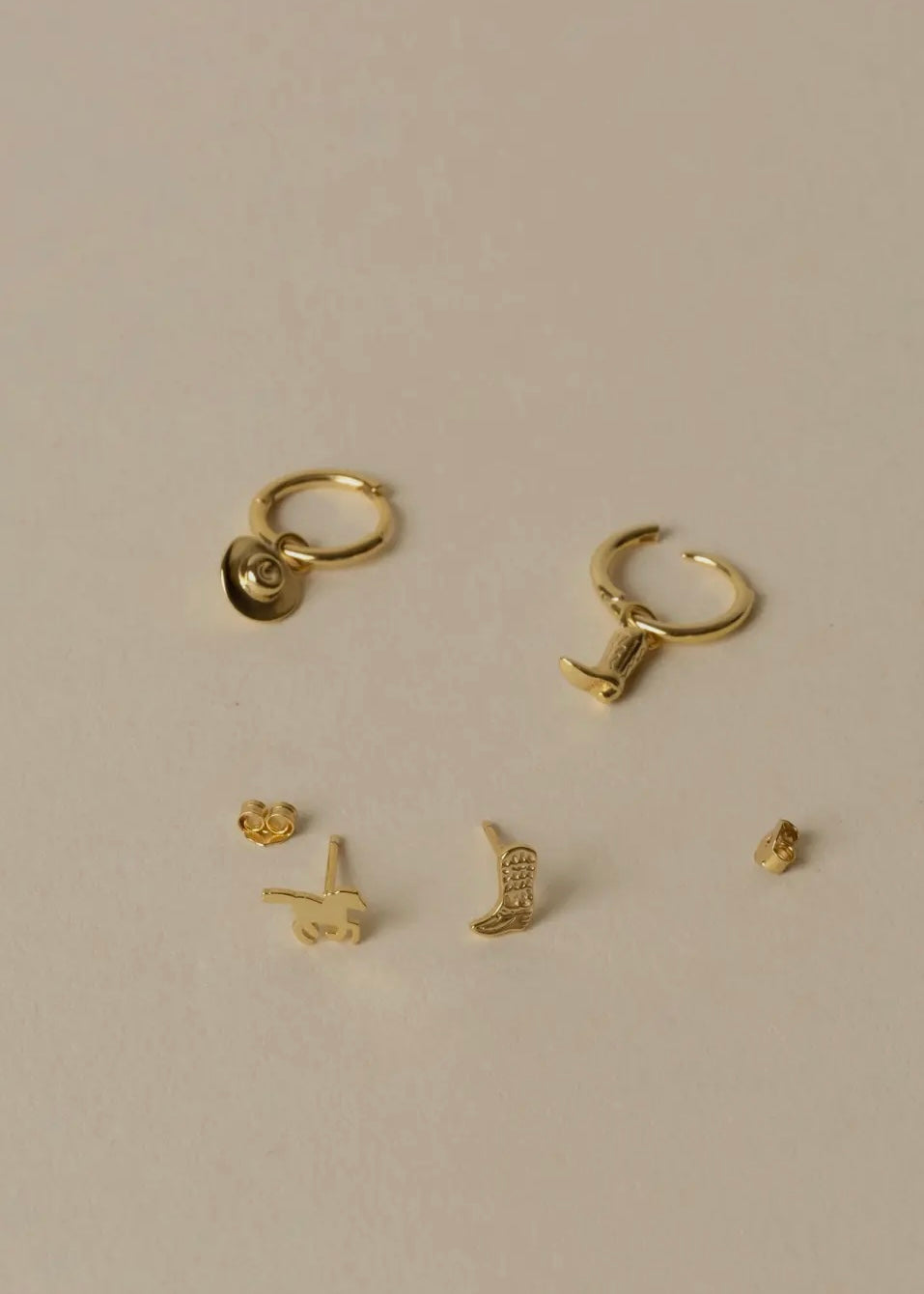 Western Earrings Set of 4