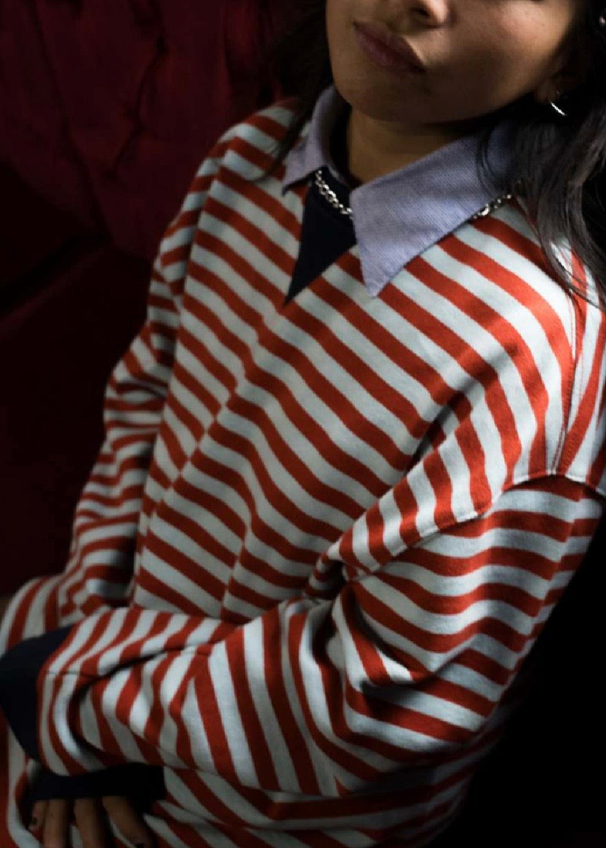Retro Long Sleeve Crew