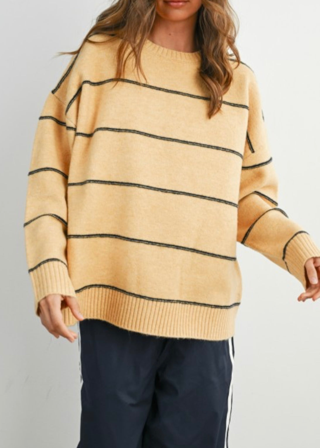 Evergreen Stripe Sweater