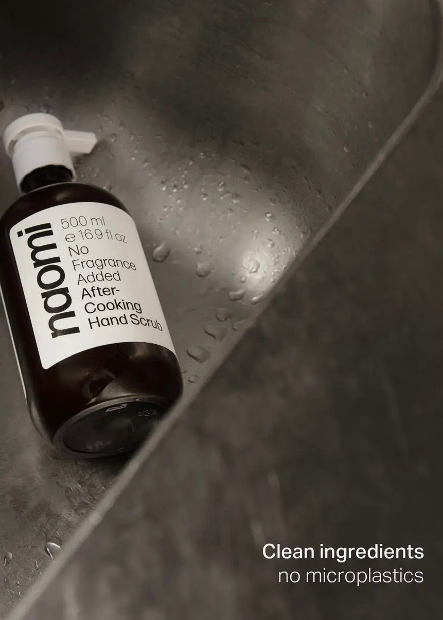 Naomi After-Cooking Hand Scrub: Fragrance-Free