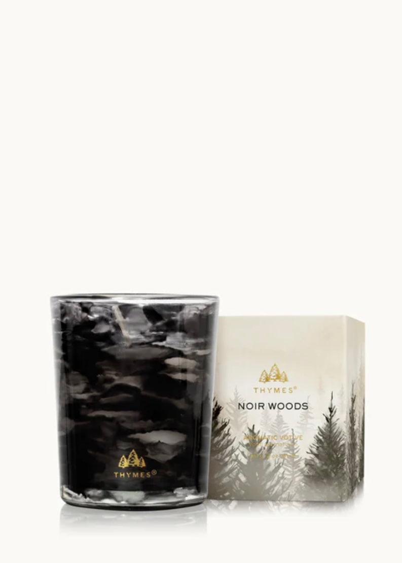 Noir Woods Boxed Votive 2oz