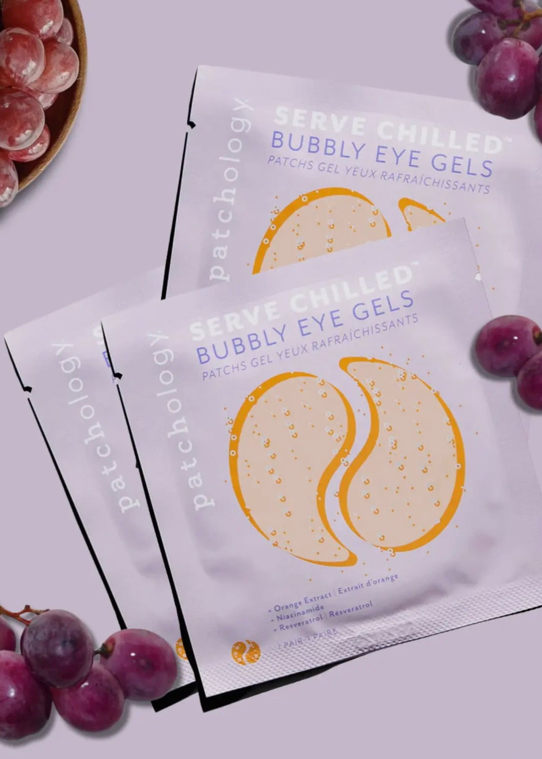 Under Eye Bubbly Eye Gels Patches with Niacinamide