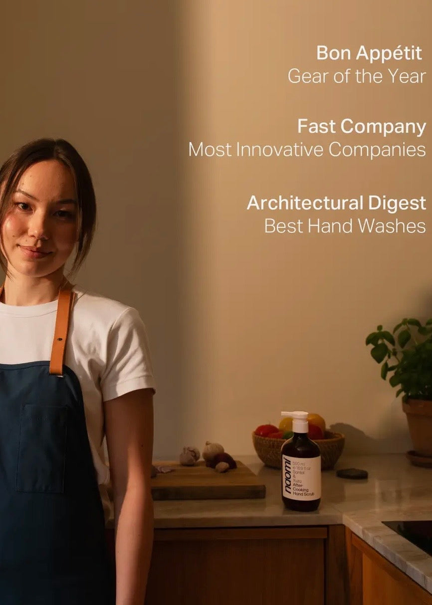 Naomi After-Cooking Hand Scrub: Bergamot & Pepper