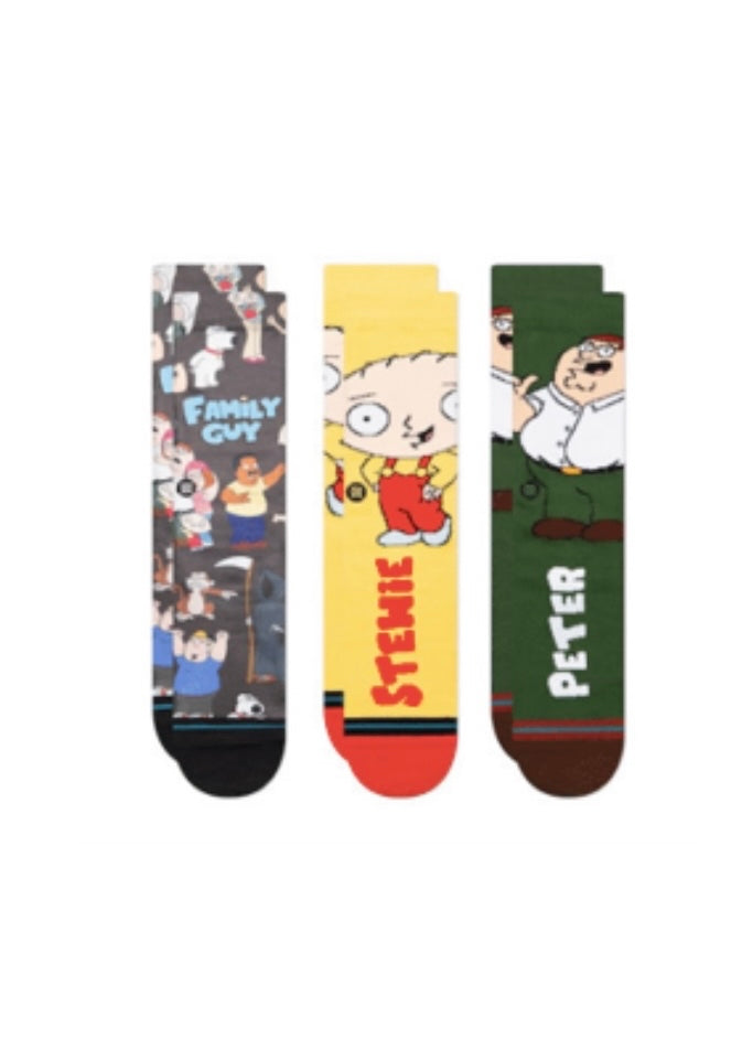 Grinch Family Guy Family Values Crew Socks