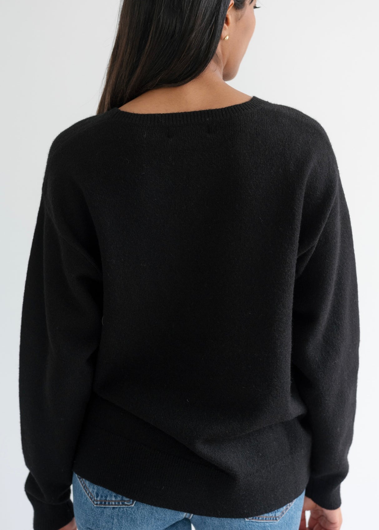 Oversized Knitted Crewneck