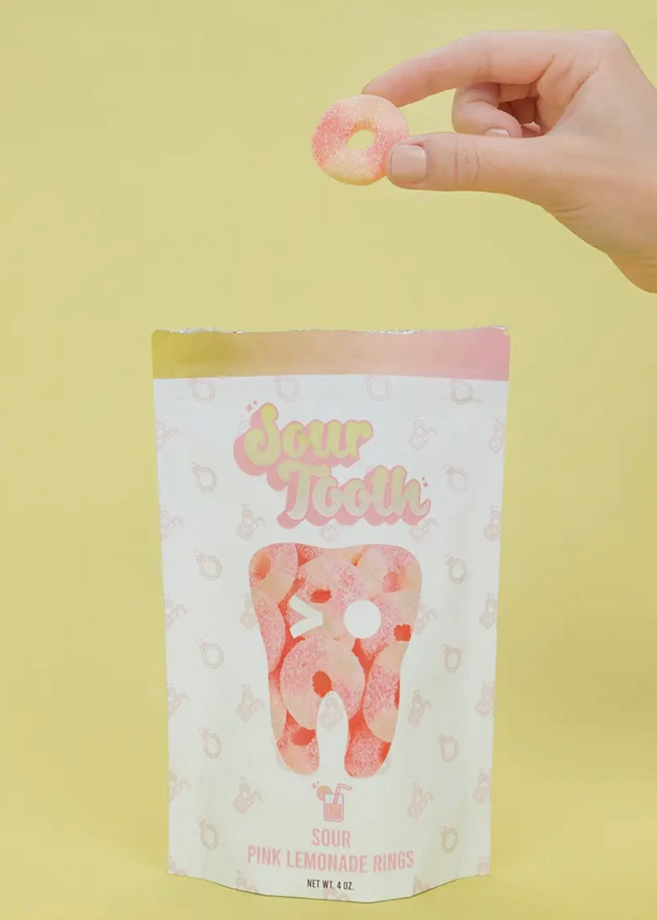 Sour Pink Lemonade Rings