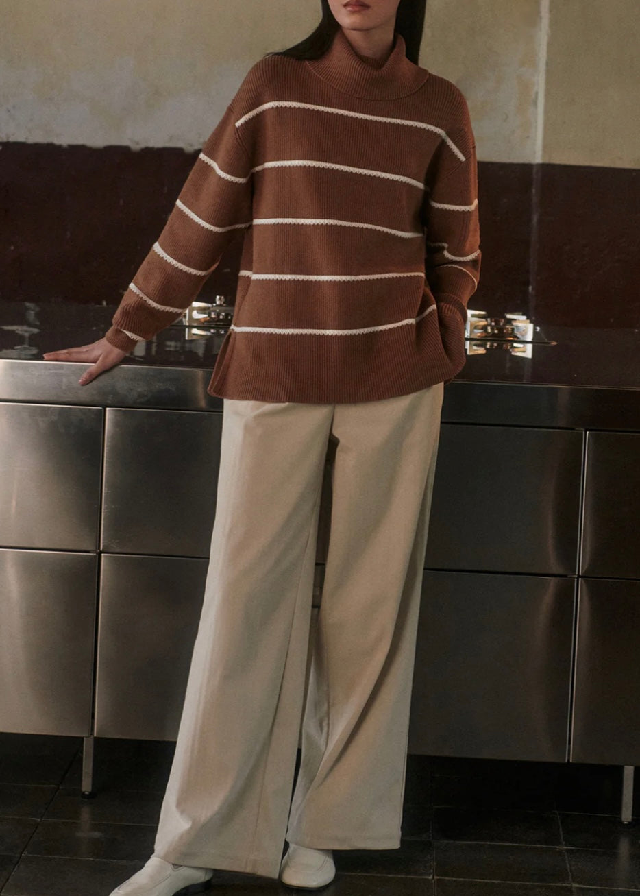 Hamish Stitch Knit Sweater