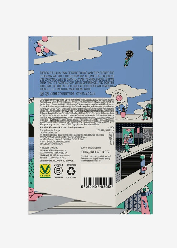 Vegan Cold Brew Chocolate Bar | 120g