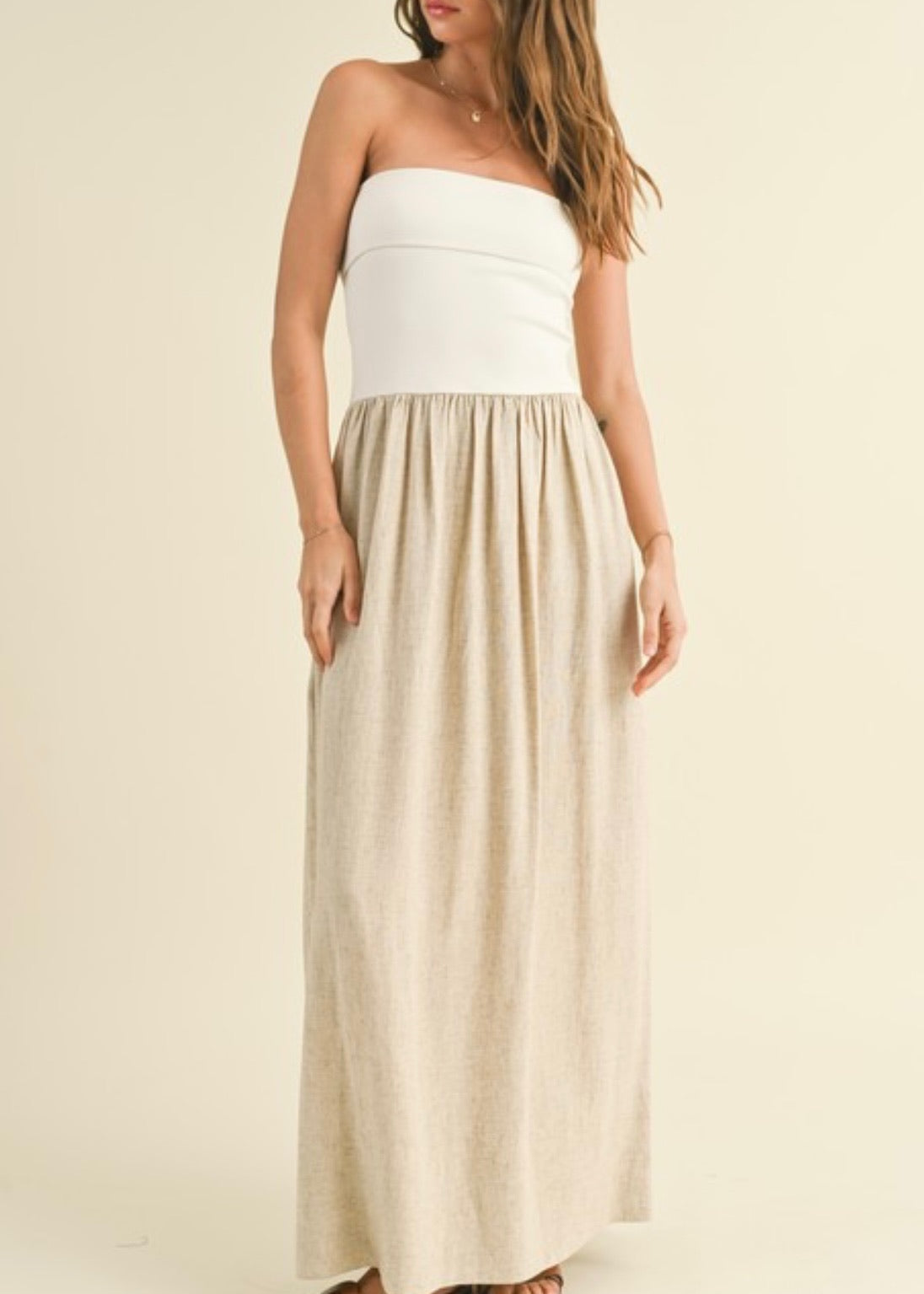 Blanca Strapless Dress