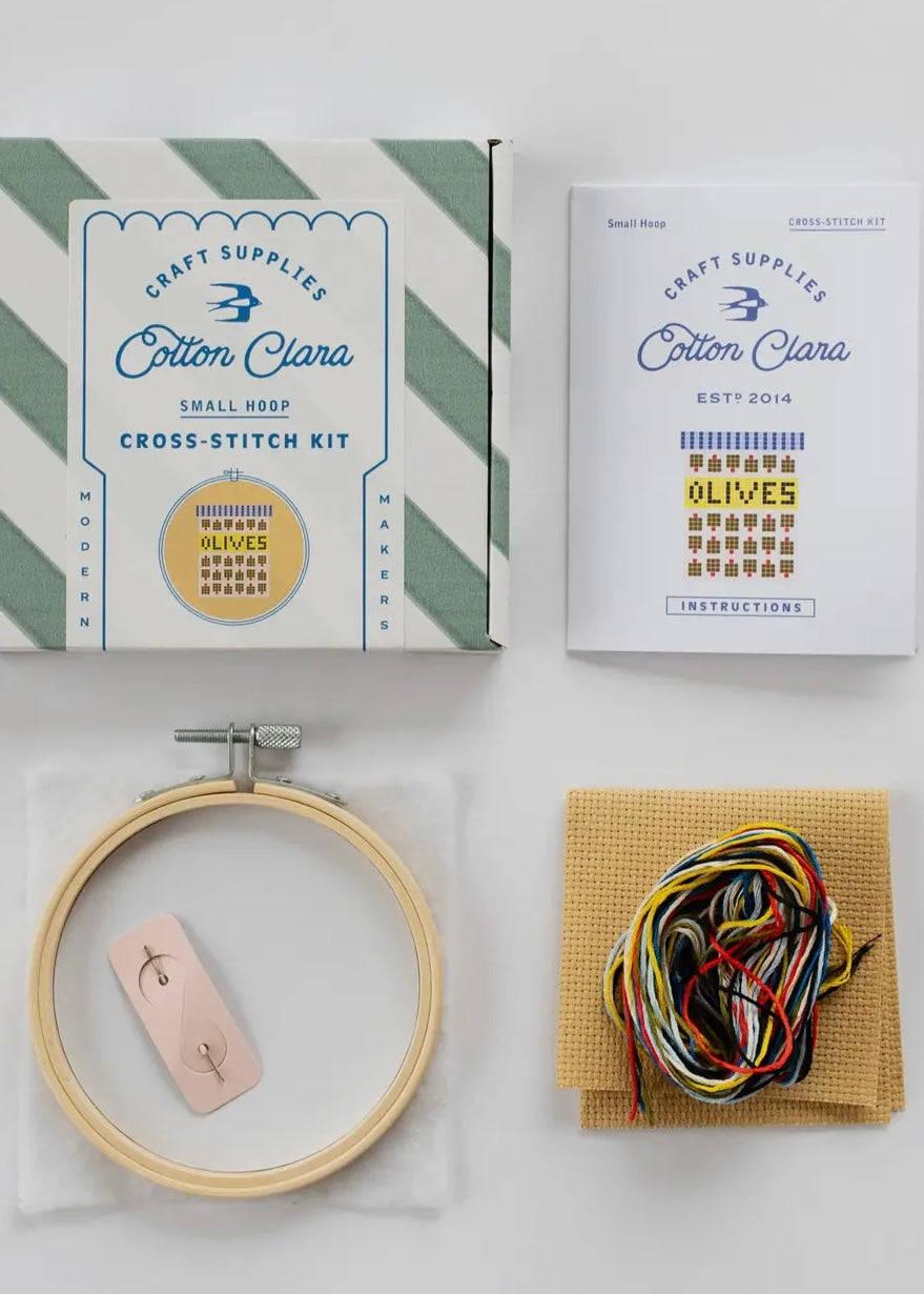 Olives Cross Stitch Kit