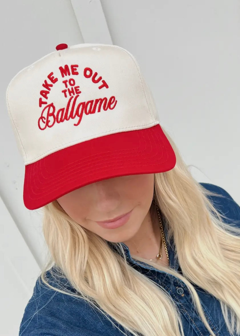 Take Me Out To the Ballgame Hat