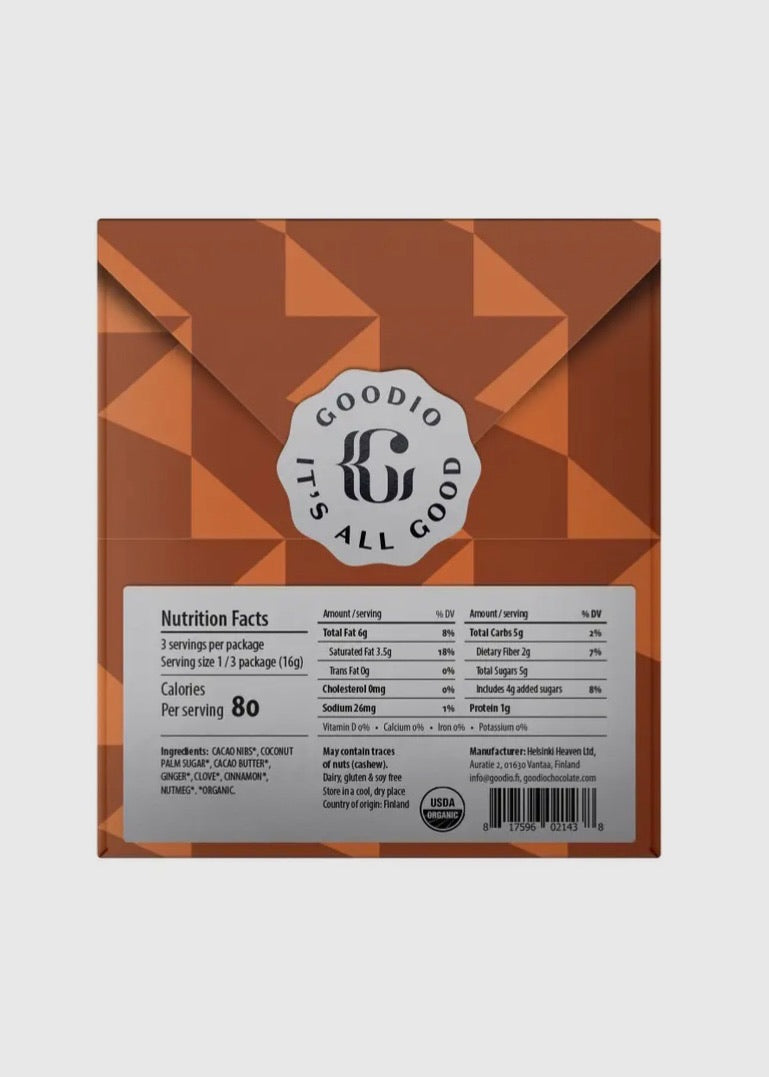 49% Pumpkin Spice Chocolate