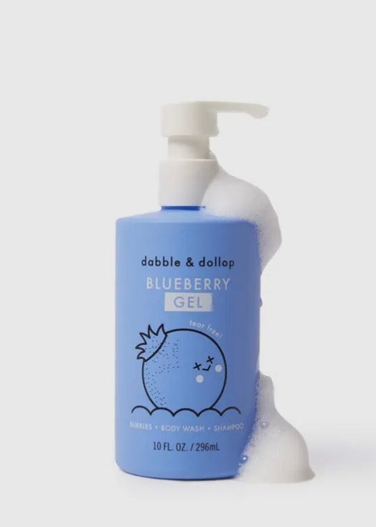 Blueberry Bubble Bath, Body Wash & Shampoo