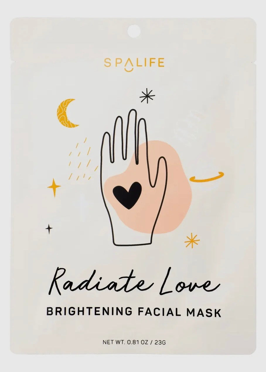 Radiate Love Brightening Korean Facial Mask