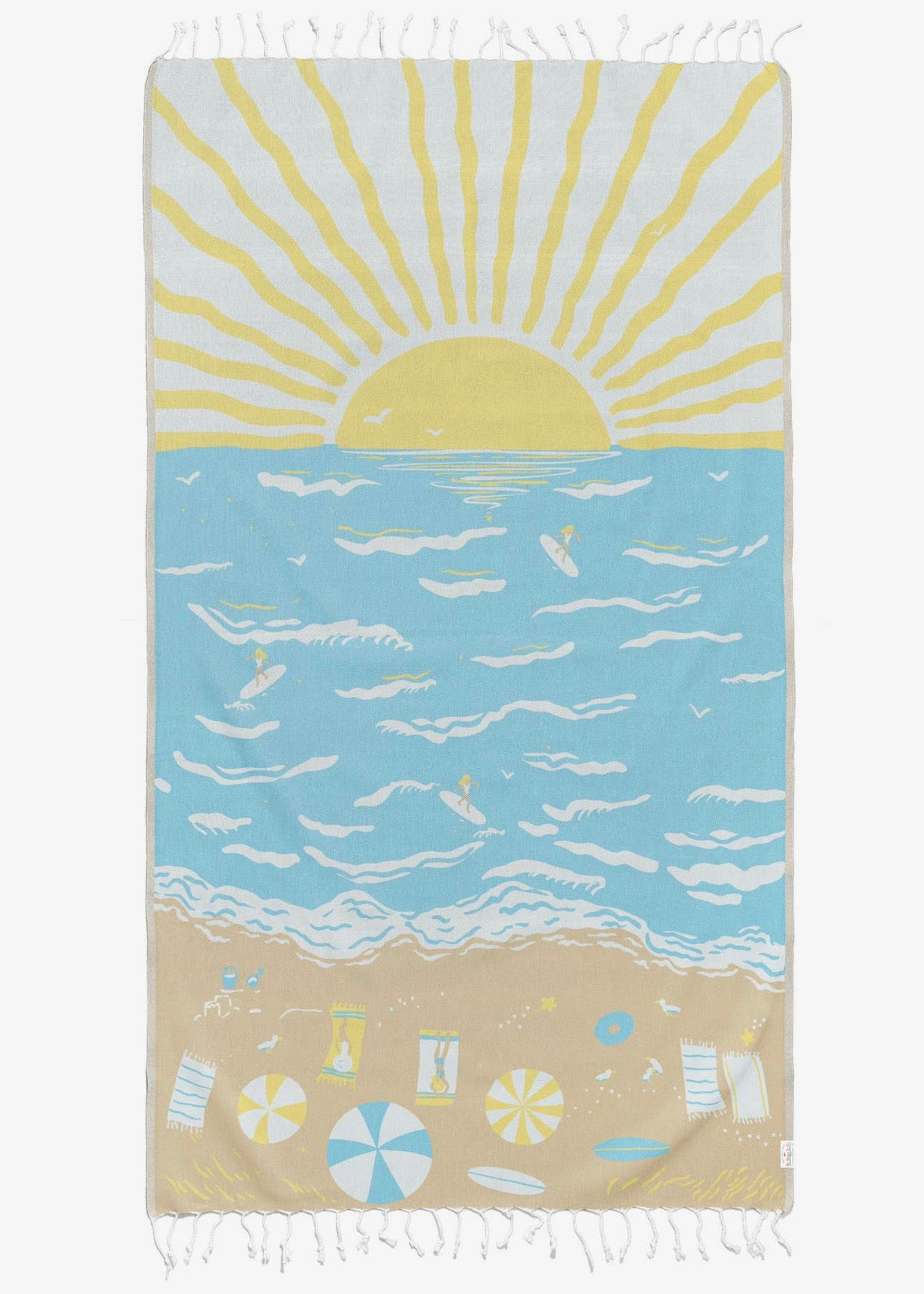 Beach Day Turkish Beach Towel
