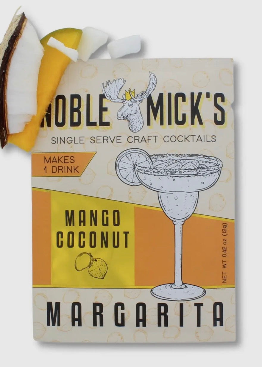Mango Coconut Margarita Single Serve Craft Cocktail