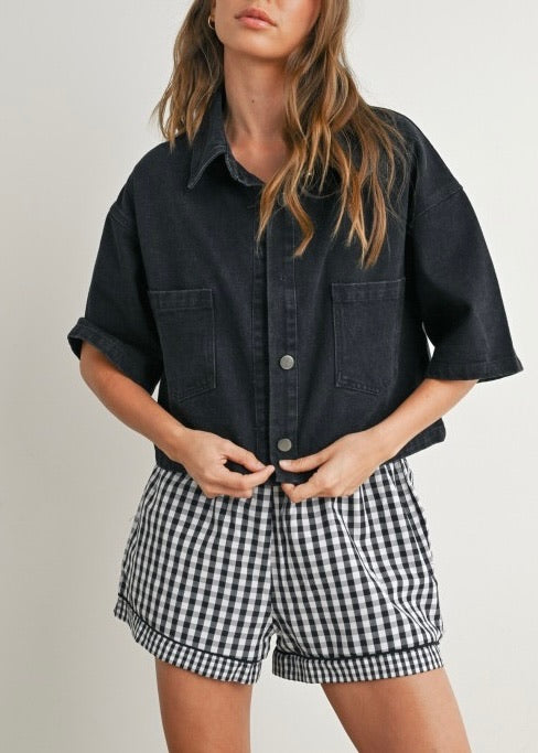 Johnny Cropped Jacket