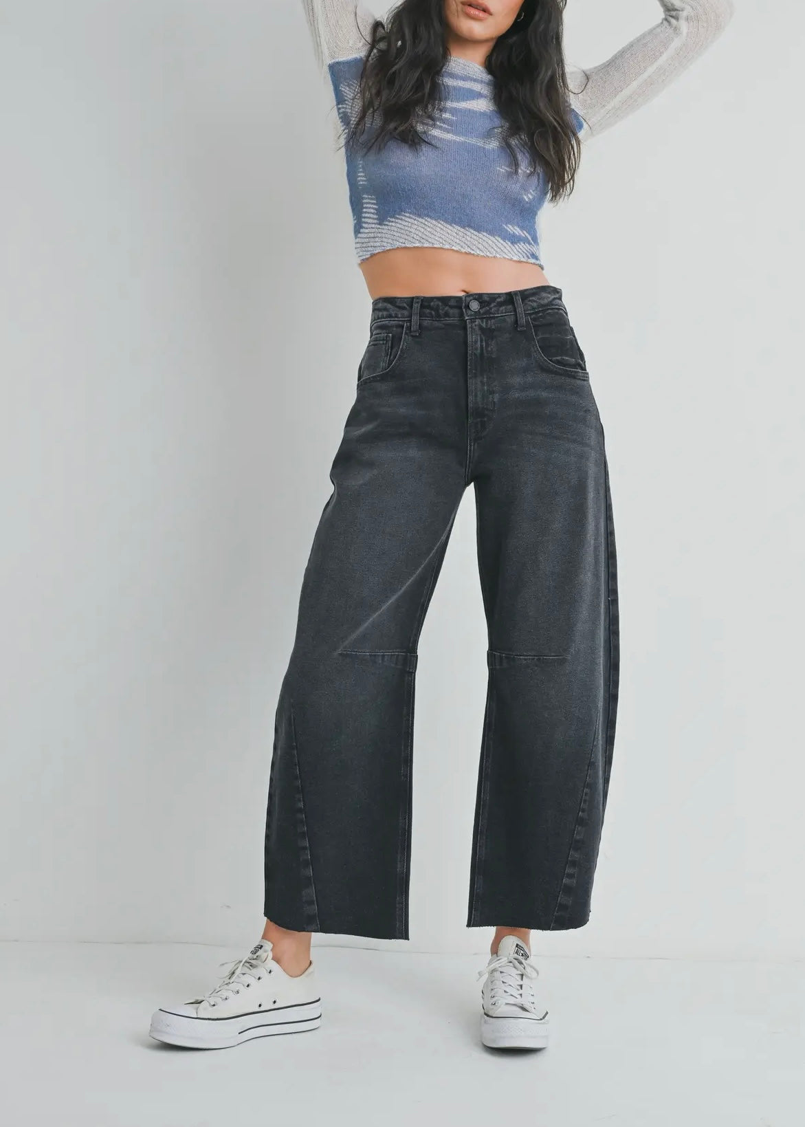 Barrel Jean w/ Seams