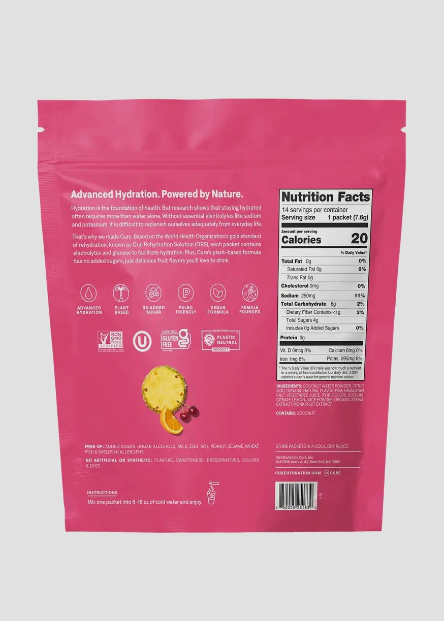 Hydrating Electrolyte Drink Mix - 14 Count