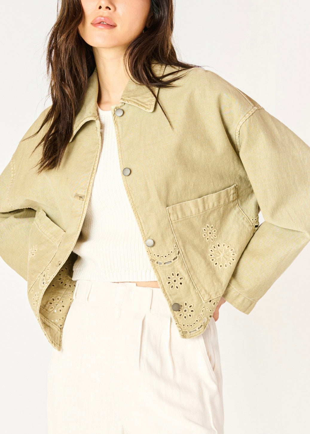 Eyelet Doctor Barn Coat