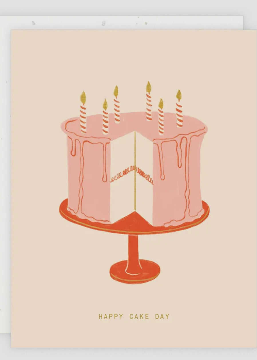 Cake Day Happy Birthday Card