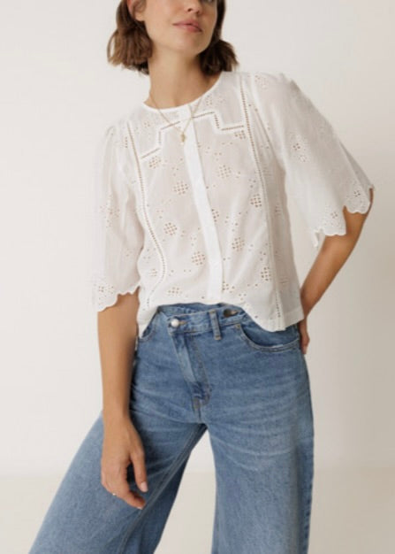 Lace Detail Blouse